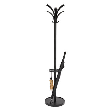 Hallenbeck Steel Freestanding Coat Rack